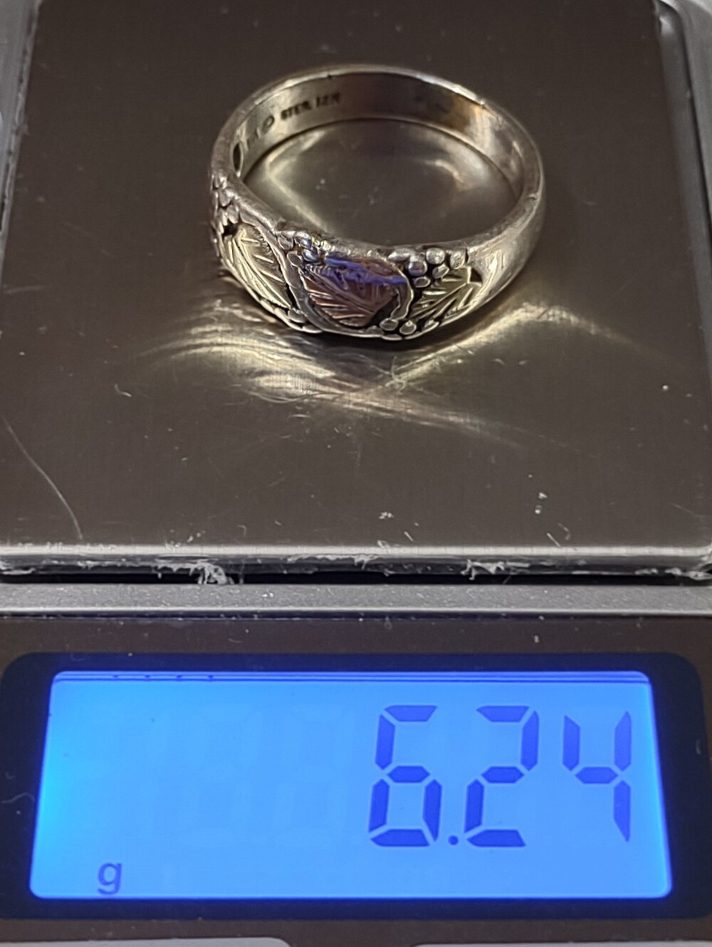 Firm Final Price!*Sterling/12K Ring(11) - Picture 4 of 4